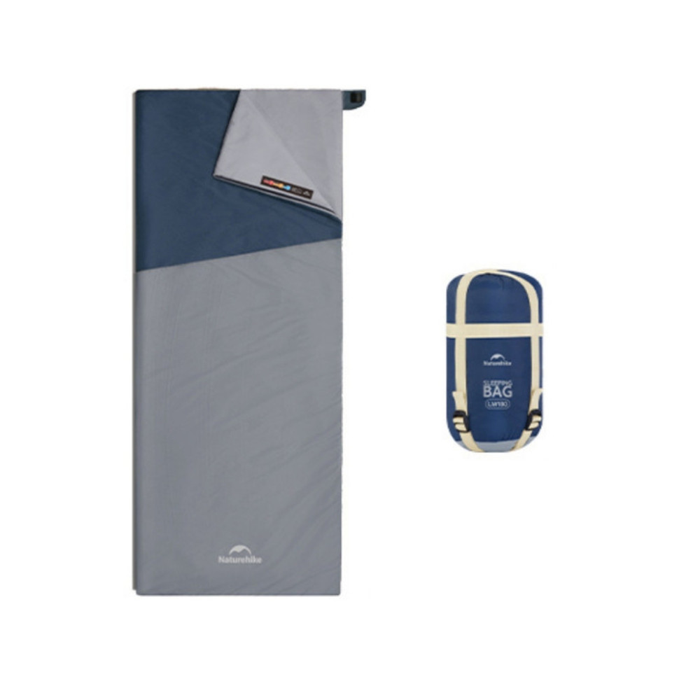 Спальний мішок Naturehike LW180 CNK2550WS026 Sunny Day PL01, (14°C) XL синій Київ - фото 1