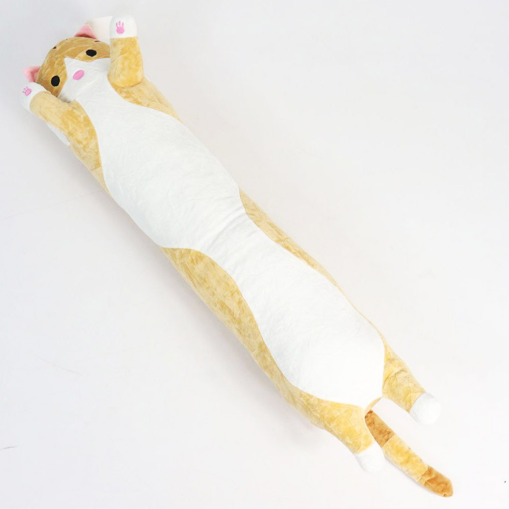 Іграшка подушка Кіт Батон, 90 см, EL-2117-7, Коричнева / М'яка іграшка обіймашка / Дитяча іграшка Котик Київ - фото 10