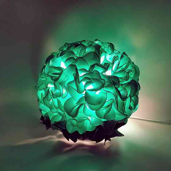 Світильник-нічник "Аквамаринова гортензія" Дніпро