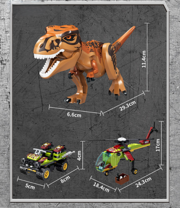 Дитячий конструктор для дітей динозаври jurassic world 3720, Конструктор для хлопчиків парк юрського періоду ( 20590 ) Харків - фото 5