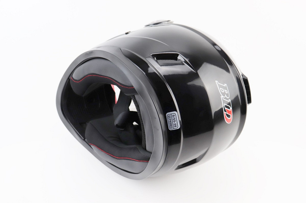 Шолом інтеграл, закритий BLD-М65 S (55-56см), ЧОРНИЙ глянець Киев - изображение 2