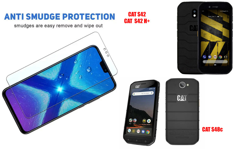 Защитное стекло NeoGlass для CAT S42, S42 H+, S48c – ультрапрозрачное и устойчивое Киев - изображение 3