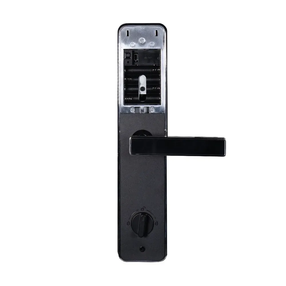 Замок біометричний автономний Trinix TRL-5403BTF Silver з Bluetooth, зчитувачем відбитків пальців і карт Mifare (65-00073) Киев - изображение 5