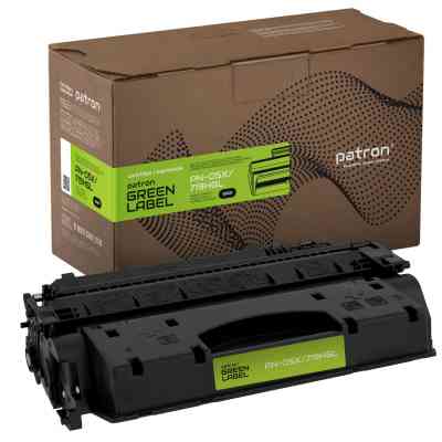 Картридж Patron HP LJ CE505X/CANON 719H GREEN Label (PN-05X/719HGL) Вінниця
