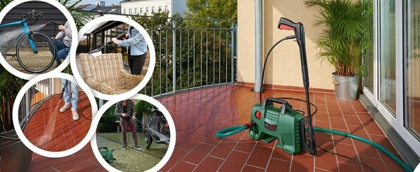 Мощная мойка высокого давления Bosch EasyAquatak 100 Long Lance : 1200 Вт, 100 бар, 300 л/ч Киев - изображение 7