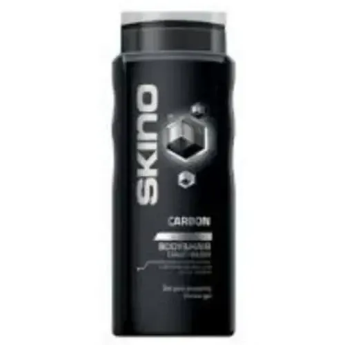 Очищающий гель для душа с активированным углем Skino Carbon 400мл Польша Харьков - изображение 2