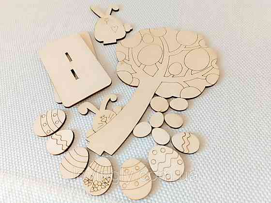 Пасхальный набор для детского творчества на 16 предметов 21*14*16см Ирпень