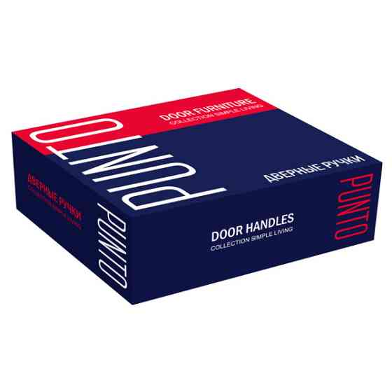 Ручка раздельная Punto (Пунто) NOVA GR/CP-23 графит/хром Киев