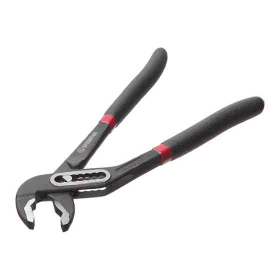 Кліщі сантехнічні 180 мм, коване залізо 40CrV, полив’яні двошарові рукоятки, STORM INTERTOOL NT-0160 Київ