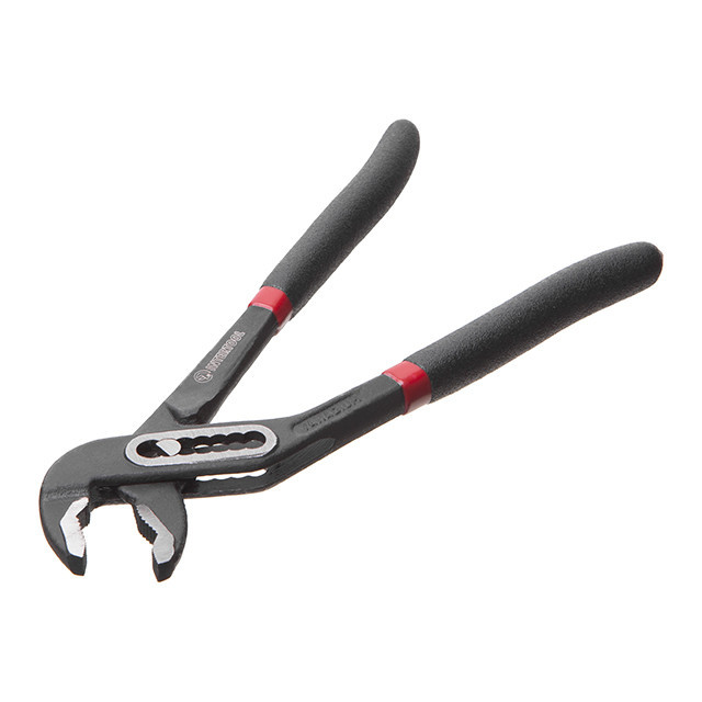 Кліщі сантехнічні 180 мм, коване залізо 40CrV, полив’яні двошарові рукоятки, STORM INTERTOOL NT-0160 Київ - фото 1
