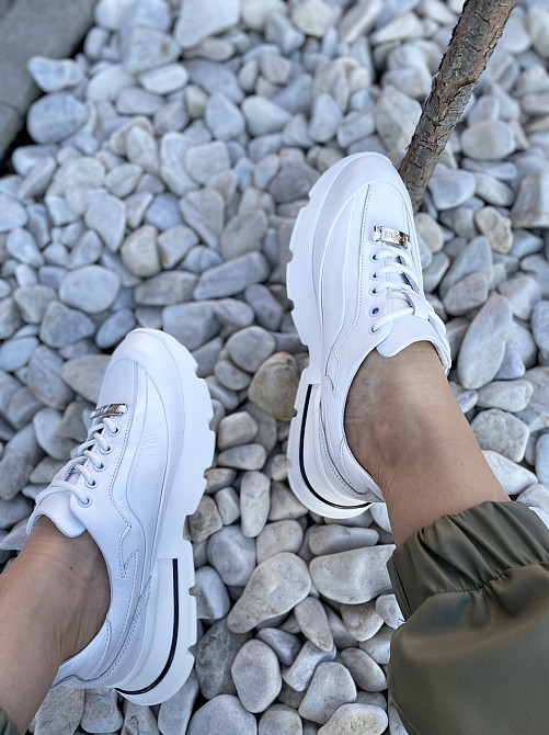 Camellia Кросівки жіночі CAMELLIA M7 білі (весна-осінь, шкіра натуральна) (4386) лише 39р.40р. Коломыя - изображение 7