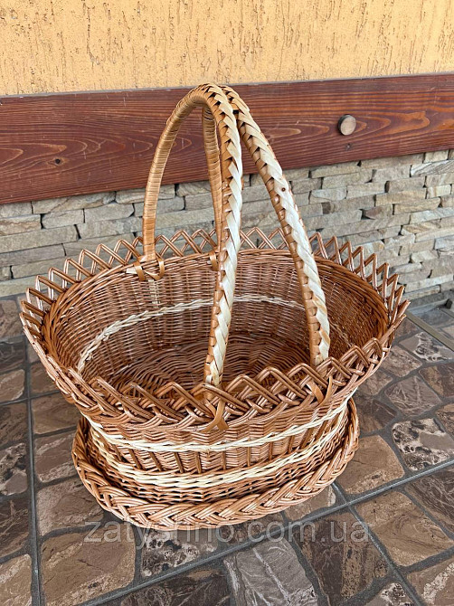 Корзина пасхальная большая краисвая Киев - изображение 1