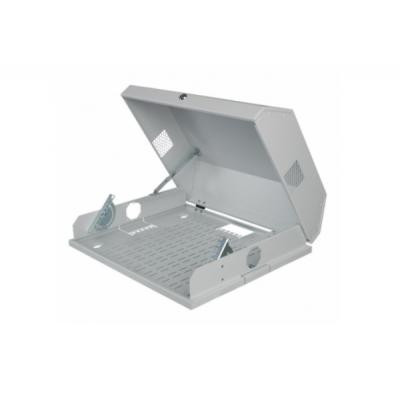 Шафа настінна Mirsan SLIM 3+5U 19" 537x475, RAL 7035 (MR.SLM.02) Вінниця - фото 1