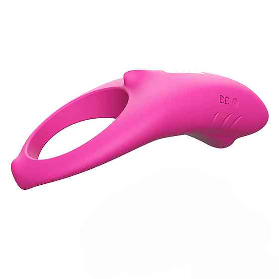 Віброкільце на пеніс Shark rose red Sex Aura Київ