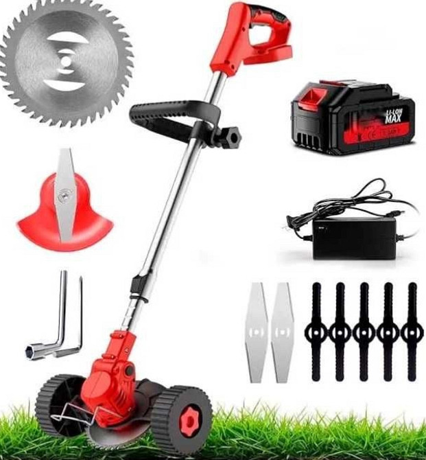 Газонокосилка триммер аккумуляторная 48V2АКБ Харьков - изображение 6