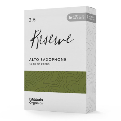 Тростина для саксофона D'Addario Organic Reserve - Alto Sax #2.5 - 10 Box (ODJR1025) Вінниця - фото 1