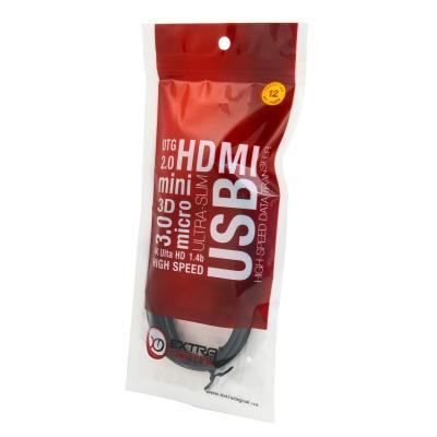 Дата кабель USB 2.0 AM to Micro 5P 1.5m long connector Extradigital (KBU1662) Вінниця - фото 5