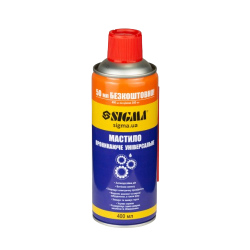Мастило універсальне 400мл проникаюче MD-40 SIGMA Житомир