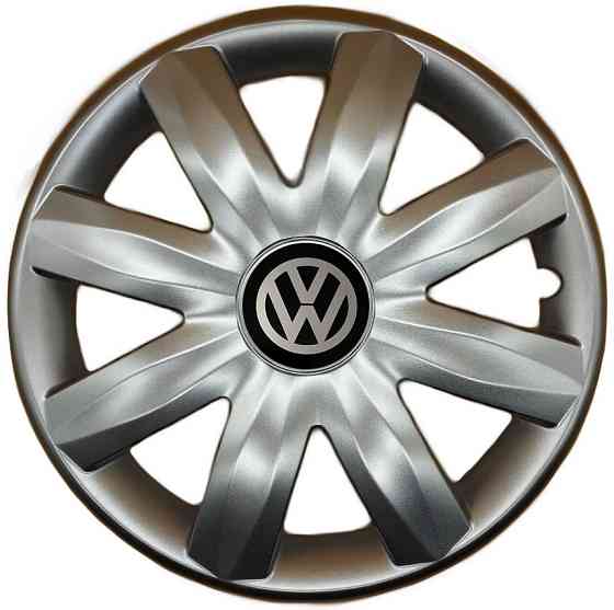 Автомобильные модельные колпаки R14 Volkswagen 221 4шт, SJS, серебряные Киев