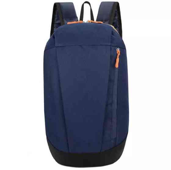 Рюкзак городской, уличный модный рюкзак, синий, размер 40*20*10см, 2 кармана. Мужской рюкзак, женский рюкзак Киев