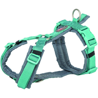 Шлея для собак Trixie Premium Трекінгова M 53-64 см 20 мм Аква-графіт (4053032679092) Вінниця - фото 1