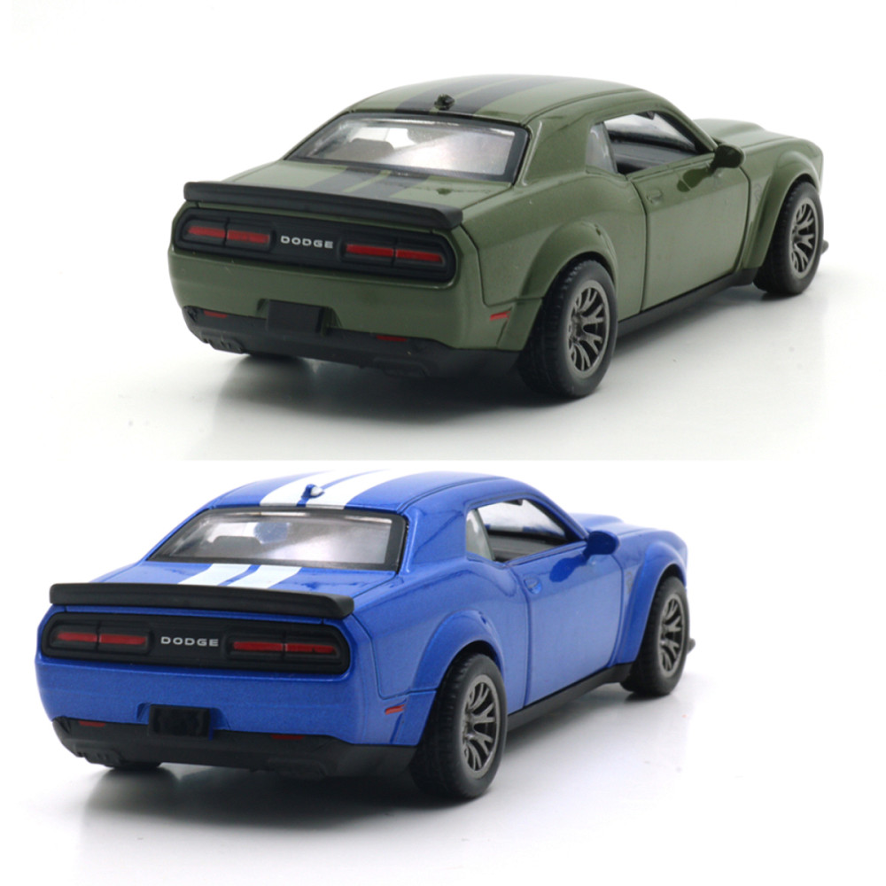 Автомодель - Dodge Challenger SRT Jailbreak 2022 (синій, зелений) Дніпро - фото 8