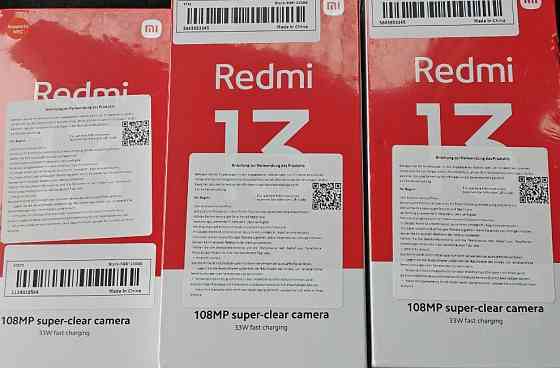 Смартфон Redmi 13, 8/256Gb. Без , Black, Blue Киев