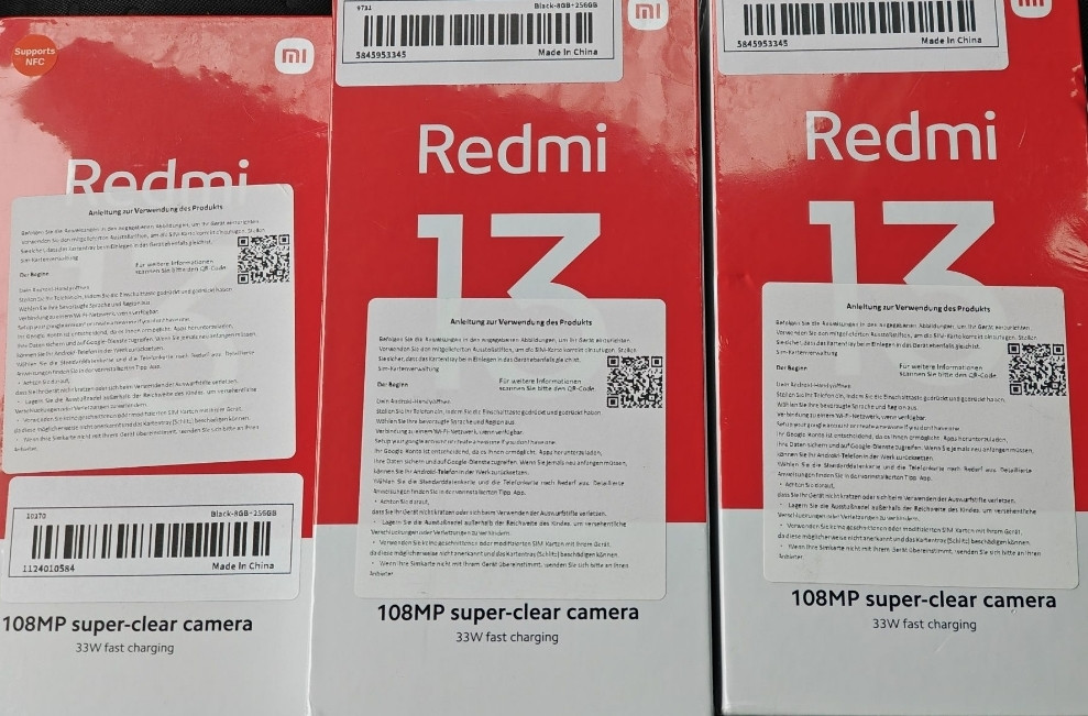 Смартфон Redmi 13, 8/256Gb. Без, Black, Blue Київ - фото 3