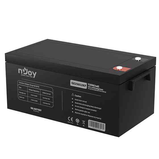 Акумуляторна батарея Njoy GE25012KF 12 V 250 AH (BTVGCBEOGHYKFCW01B) GEL ( 27081 ) Харків
