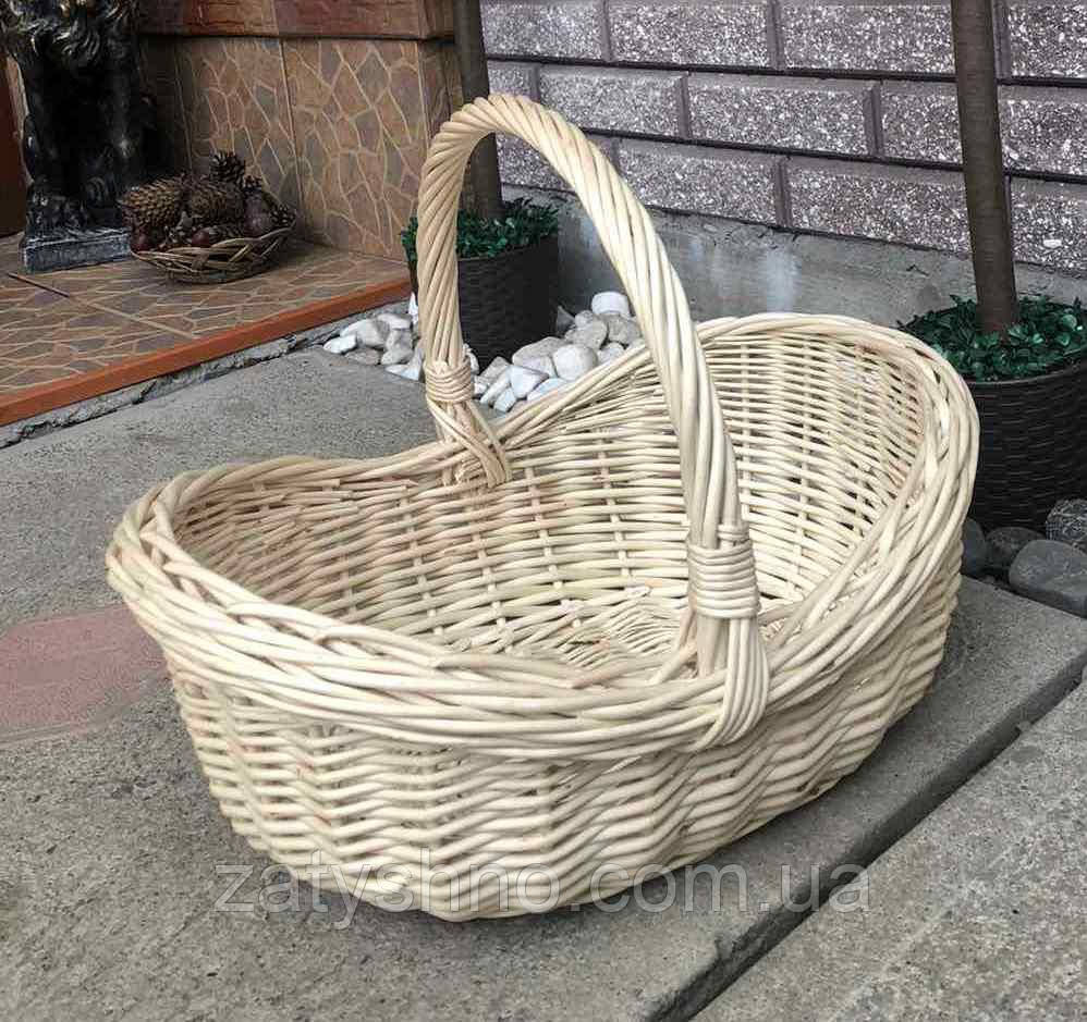 Корзина пасхальная молочная из лозы Киев - изображение 2