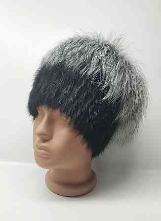 Шапка хутряна жіноча кубанка Джессіка Чорний Харків