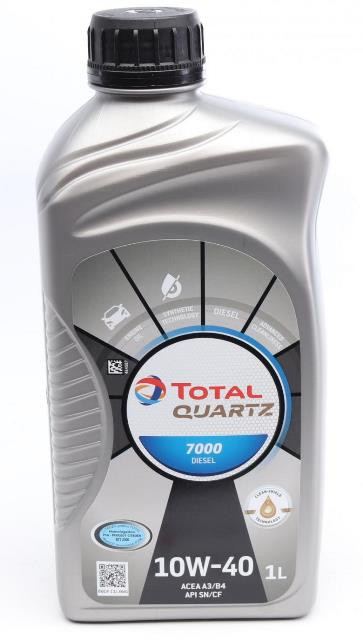 Моторне масло Total Quartz 7000 Diesel 10W-40 1л Львів - фото 1