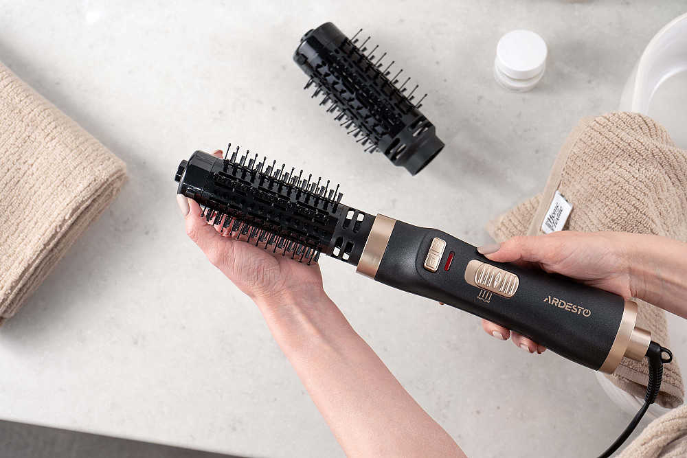 Фен-щітка ARDESTO Gemini, 1000Вт, 2 режими, чорний Київ - фото 6