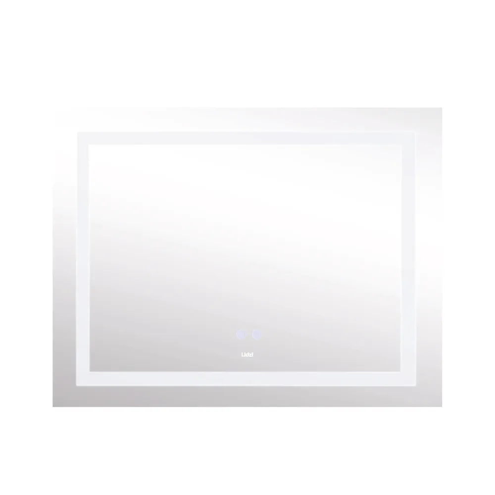 Дзеркало Lidz Kubis (KU1) 1200х800 з LED-підсвіткою Touch, з антизапотіванням, з димером, регумометр. яскравості LDKUB120080049008 Київ - фото 4