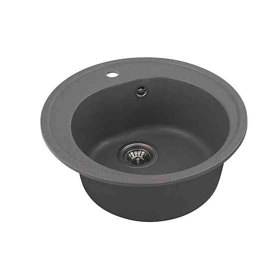 PLATINUM Гранітна мийка для кухні Platinum 510 LUNA матова Сірий мусон Київ