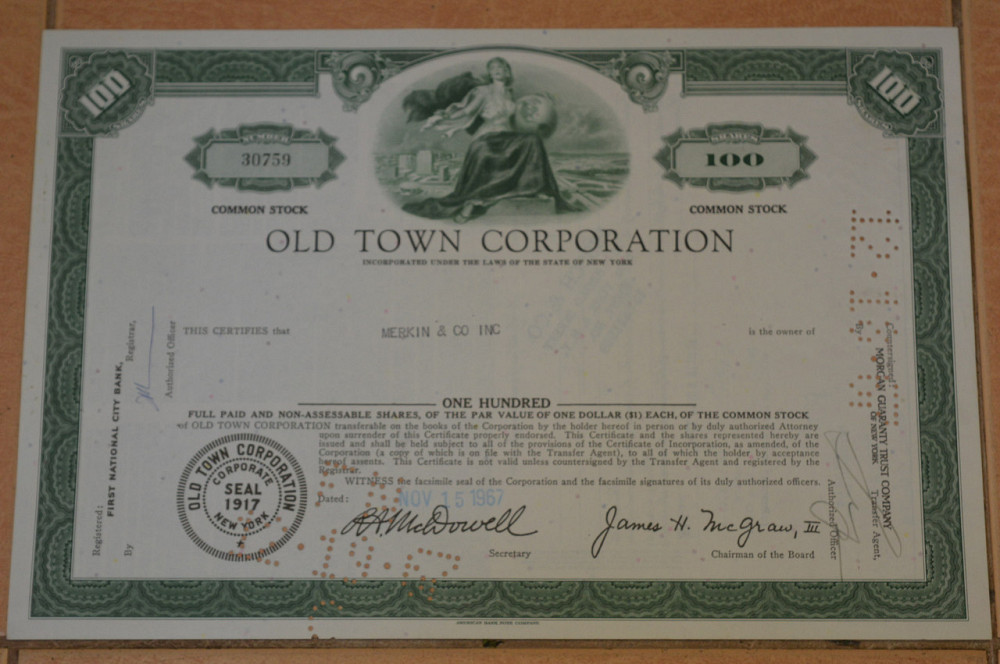 Акция. США. 1967 год №30759 (Б-1) Полтава - изображение 1