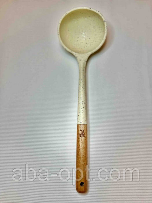 Ополоник силіконовий Крем L 32 см ( шт ) Одеса - фото 1