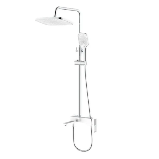 Душова колона Mixxus Premium WALTER 009-J WHITE-CHROME зі змішувачем (MI6622) ( 17313 ) Харьков