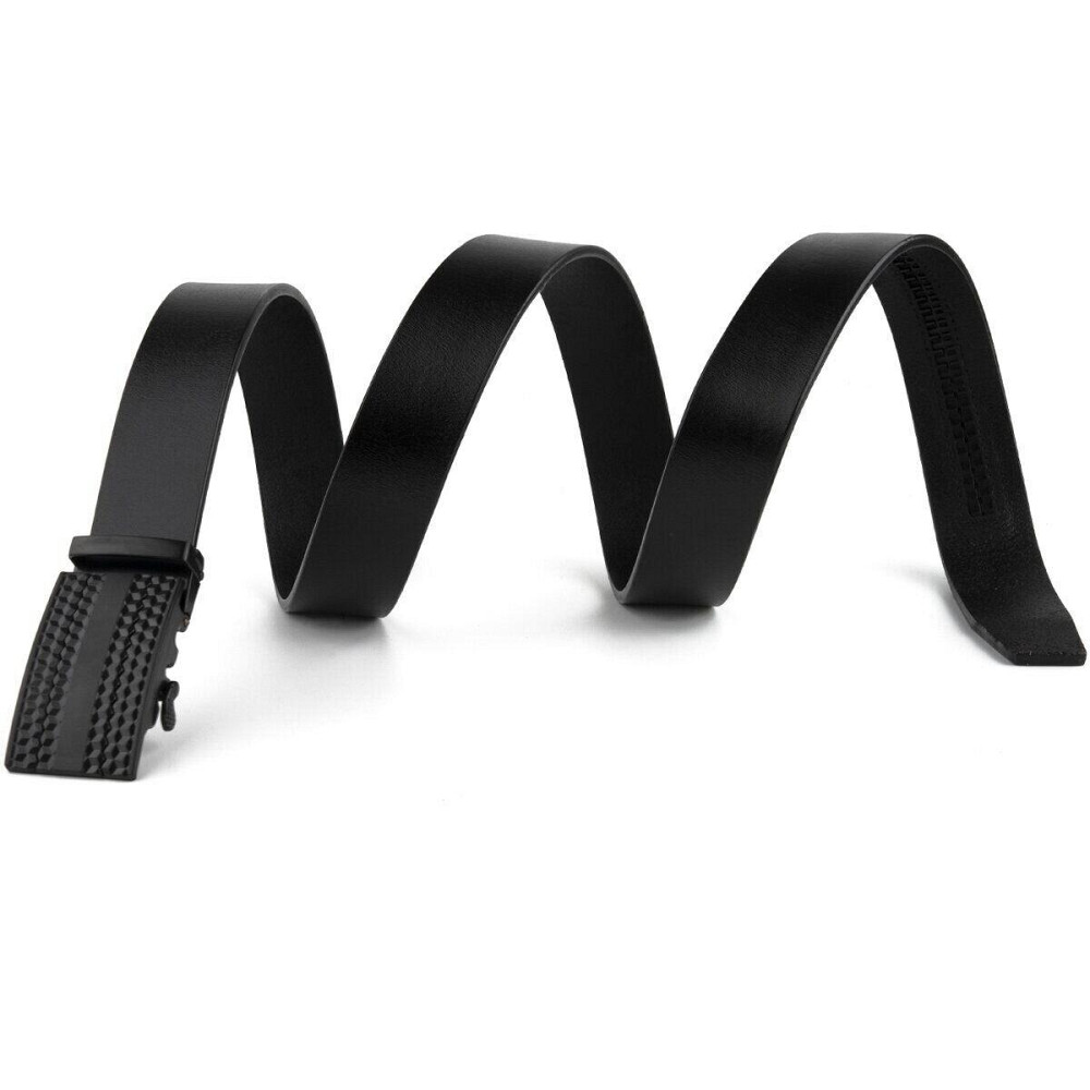 Ремень мужской с автоматической пряжкой мозаика Vintage 20299 Черный Киев - изображение 3