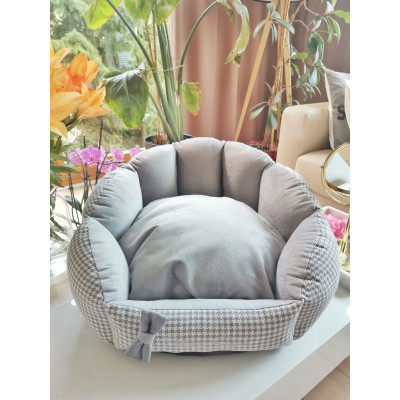 Лежак для животных Chloe's Home Берлин S серый (CLH5569) Винница - изображение 5