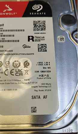 Жорсткий диск Seagate IronWolf Pro 10 TB, дата 13.05.24. Київ