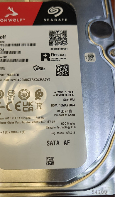 Жорсткий диск Seagate IronWolf Pro 10 TB, дата 13.05.24. Київ - фото 3