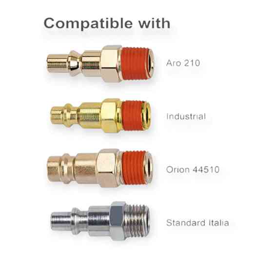 Швидкознімне з'єднання з клапаном під шланг d-10 мм Мукачево