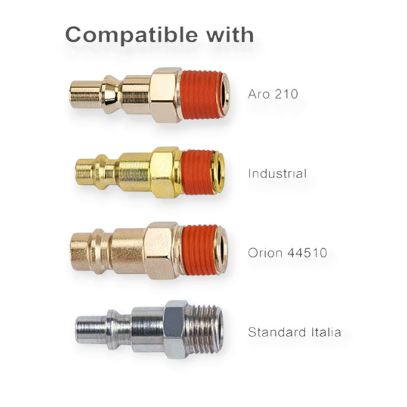 Быстросьёмное соединение с клапаном под шланг d-10 мм Мукачево - изображение 3