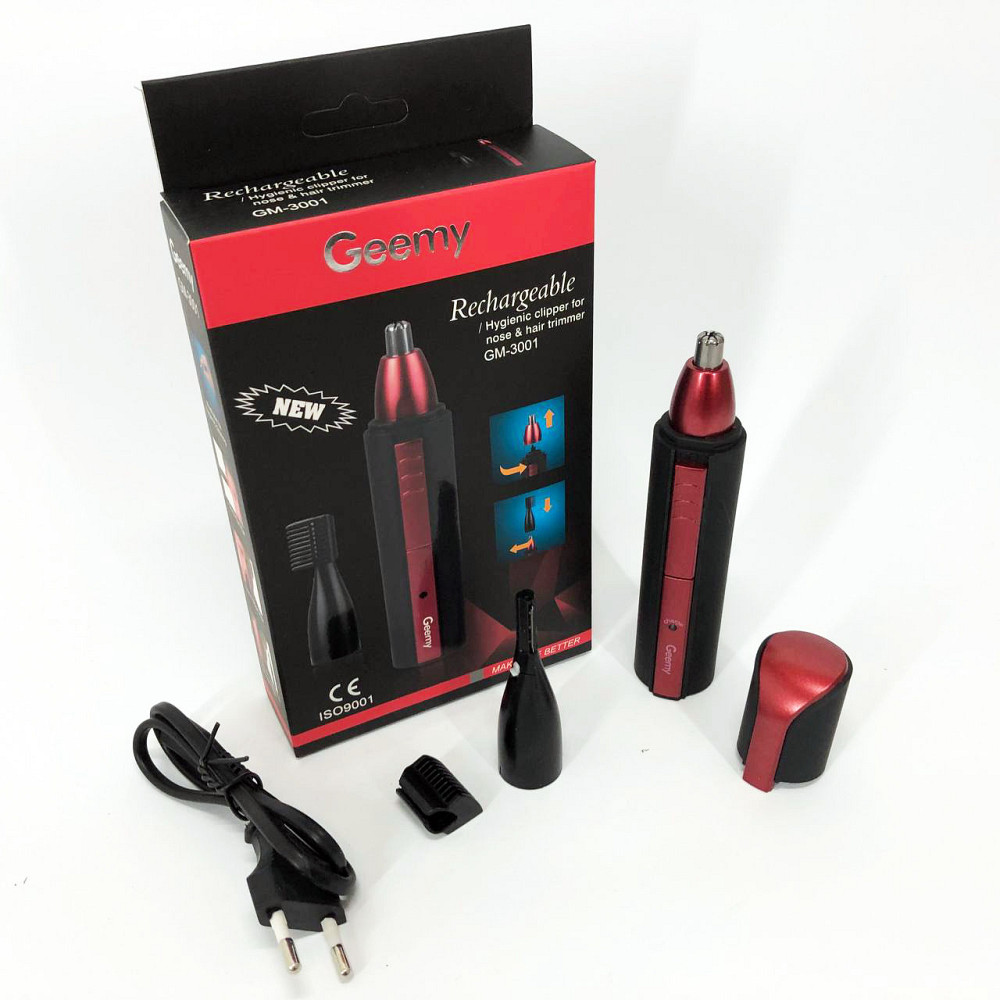 Тример для носа і вух для чоловіків Gemei, Тример насадка для носа гоління вух AY-80 Львів - фото 8