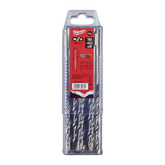 Бур SDS-PLUS M2 MILWAUKEE, діаметр 12,0х160х110мм (10шт), пластикова коробка Одеса