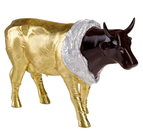 Статуетка корова Cow Parade Vaquita de Chocolat 30х9х20 см (Size L) Полістоун Вінниця - фото 5