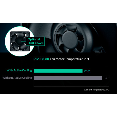 Кулер для корпуса Arctic S12038-8K (ACFAN00294A) Винница - изображение 11