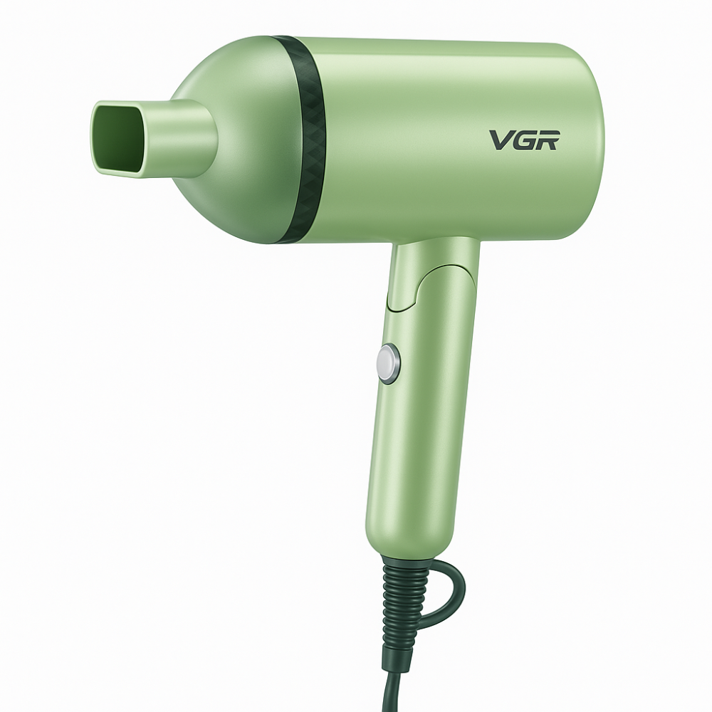 Фен з регулюванням температури і потоку повітря VGR, Фен для укладання волосся салонний XF-41 Львів - фото 10