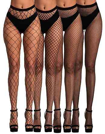 Комплект колготок JSY WW7040 Black One Size (4 шт.) Sex Aura Київ